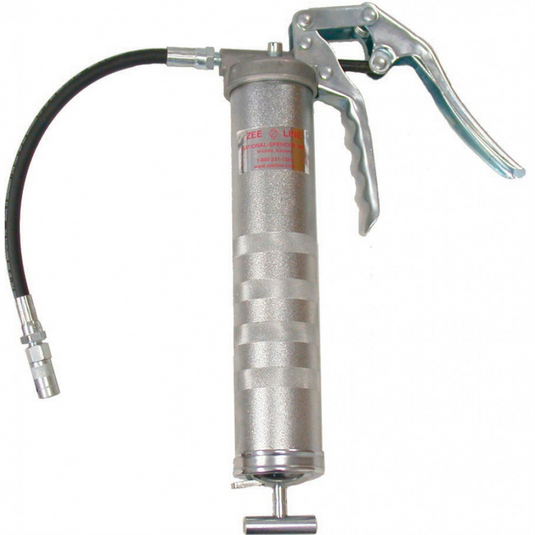 Zeeline by Milton Pistol Zinc Plated Grease Gun w/ Pipe