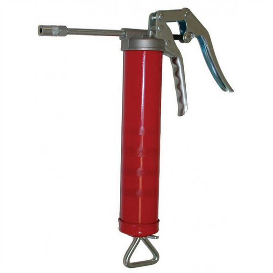 Zeeline by Milton Pistol Chrome Plated Grease Gun w/ Dual Outlet