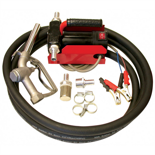 Zeeline by Milton ZE924 - Portable 12-Volt Electric Diesel Pump Kit (12 GPM)