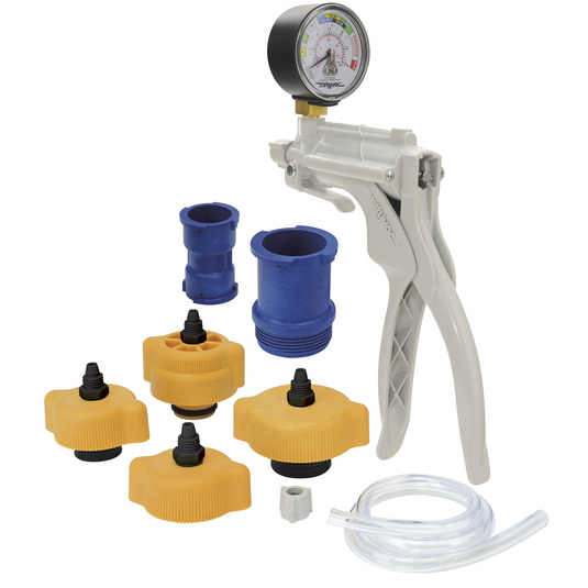 Mityvac Auto Radiator and Cooling System Pressure Test Kit with Adapters