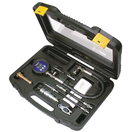 Mityvac Digital Diesel Compression Test Kit; 9 Volt; Up to 12 Cylinders