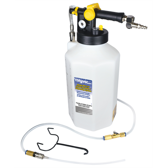 Mityvac MV7110 2.5 Gallon Fluid Evacuator/Dispenser - Evacuate; Top; Refill Reservoirs