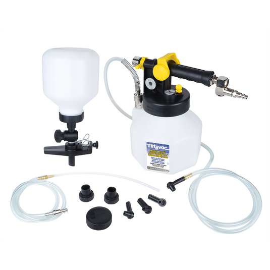 Mityvac Premium Vacuum Brake Bleed Kit; 1-Person Vacuum Brake and Clutch