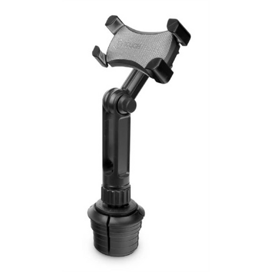 Boom Heavy Duty Smartphone Cup holder mount with claw super hold phone grip and 13"" extension for trucks and cars.