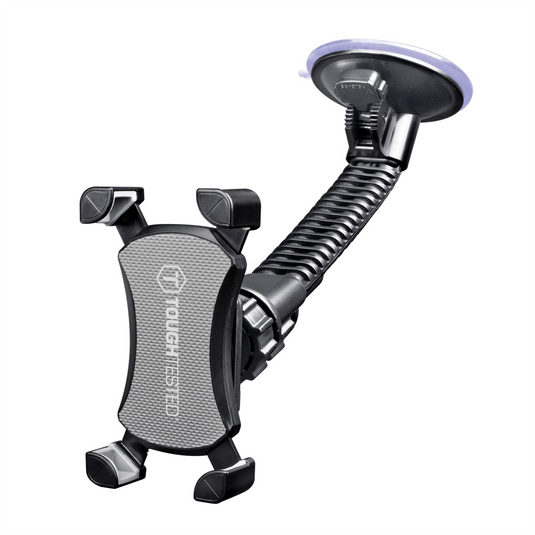 Mammoth Heavy Duty Smartphone windshield mount with claw super hold device grip for trucks and cars