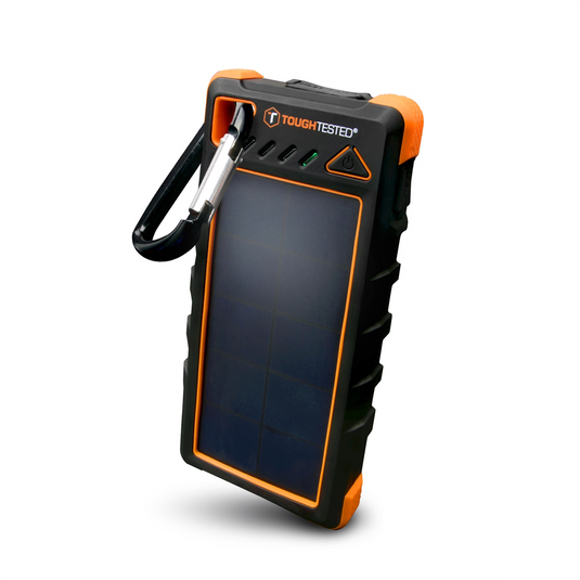 ToughTested Power Bank 16000mAh Solar/IP67/LED