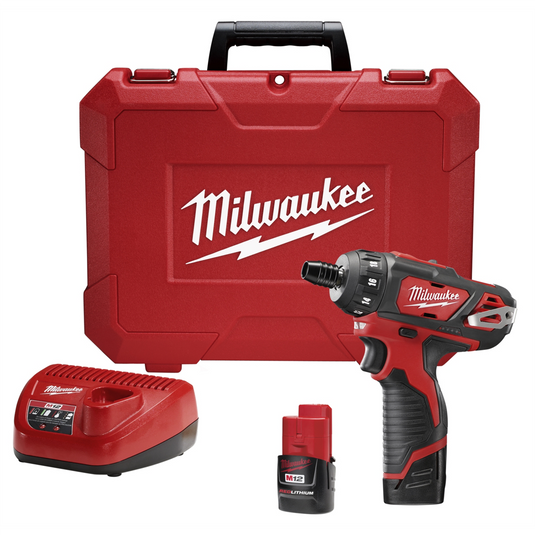 Milwaukee Tool M12 FUEL 1/4&rdquo; Hex 2-Speed Screwdriver Kit