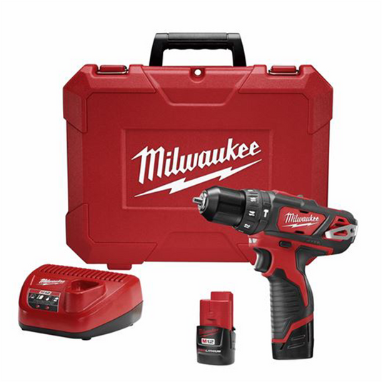 Milwaukee Tool M12 3/8&rdquo; Hammer Drill/Driver Kit