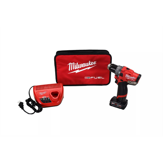 Milwaukee Tool M12 Fuel Hammer Drill XC Kit