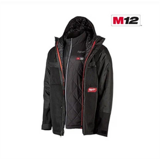 M12 3-In-1 Heated Axis Jacket Kit Gridiron