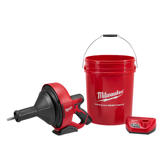 Milwaukee Tool M12 Drain Snake w/ 5/16"" Cable
