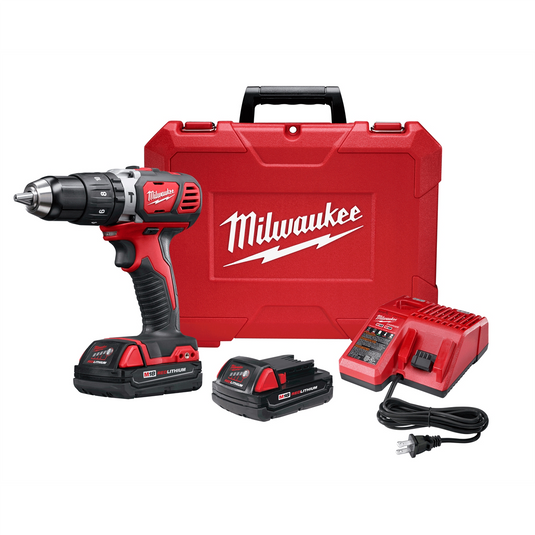 Milwaukee Tool M18 1/2"" Hammer Drill/Driver Kit