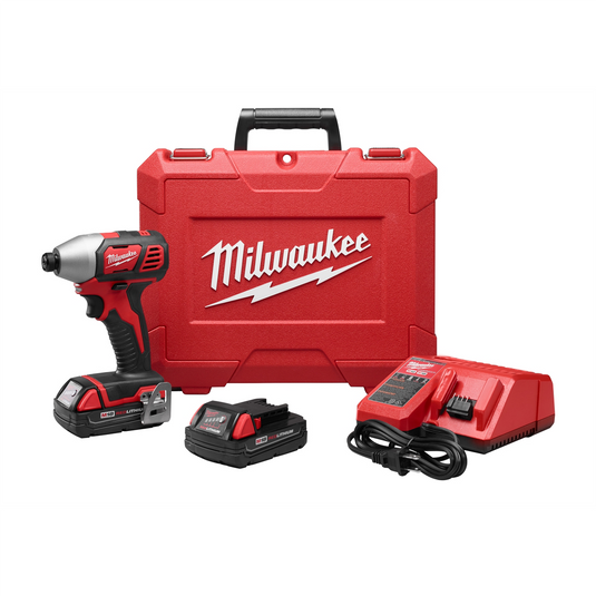 Milwaukee Tool M18 1/4"" HEX Impact Driver CP Kit