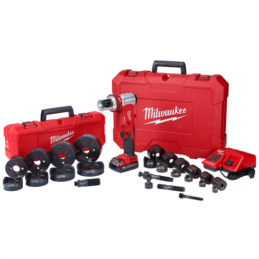 M18 FORCE LOGIC 6T Knockout Tool 1/2"" - 4"" Kit