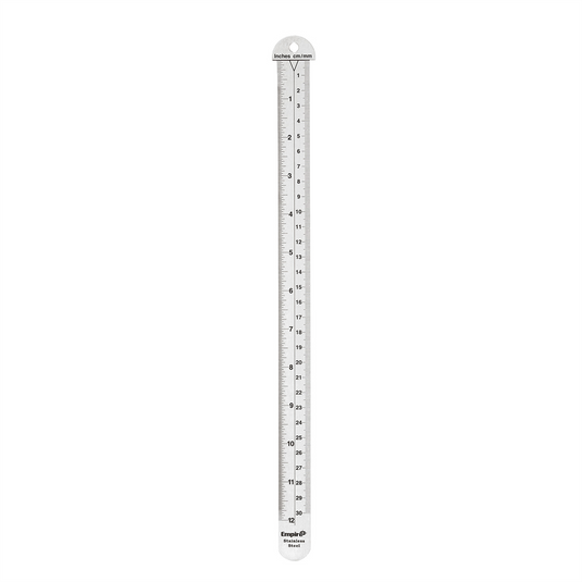 Milwaukee Tool 12 in. Hook Ruler (32nds; mm; cm)