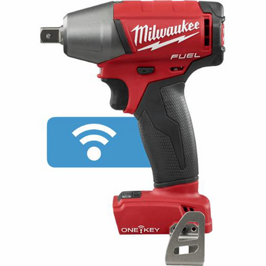 Milwaukee Tool M18 FUEL 1/2"" Compact Impact Wrench w/ ONE-KEY with Pin Detent