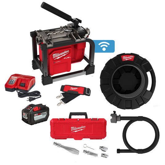 Milwaukee Tool M18 FUEL Sectional Machine with 5/8"" Cable