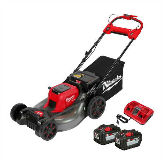 Milwaukee Tool M18 FUEL 21"" Self-Propelled Dual Battery Mower Kit