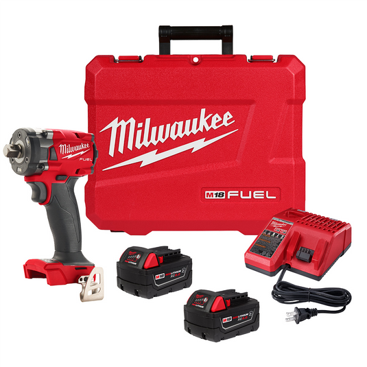 Milwaukee Tool M18 FUEL 1/2 "" Compact Impact Wrench w/ Pin Detent Kit
