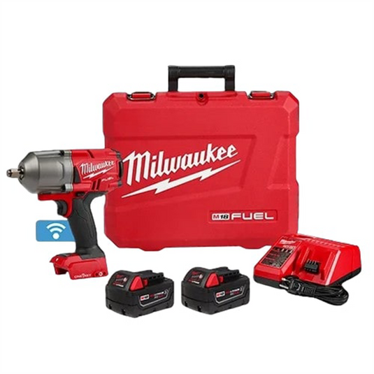 Milwaukee Tool M18 FUEL 1/2"" High Torque Impact Wrench w/ ONE-KEY with Friction Ring Kit