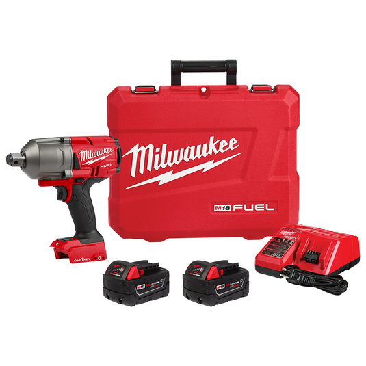 Milwaukee Tool M18 FUEL 3/4"" High Torque Impact Wrench w/ ONE-KEY with Friction Ring Kit