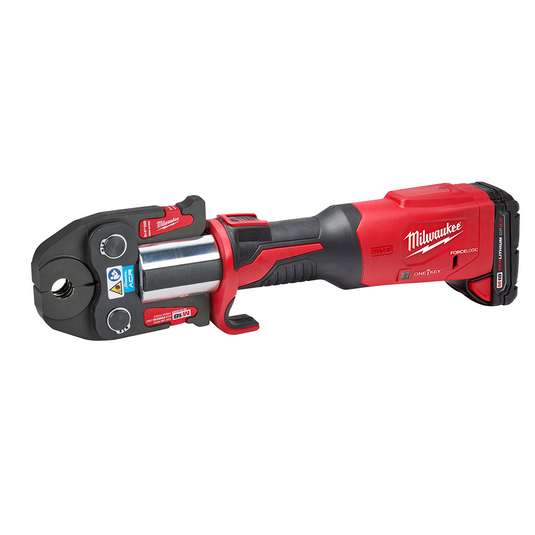 Milwaukee Tool M18 FORCE LOGIC Press Tool Kit w/ One-Key with 1/4""-7/8"" Streamline ACR Jaws