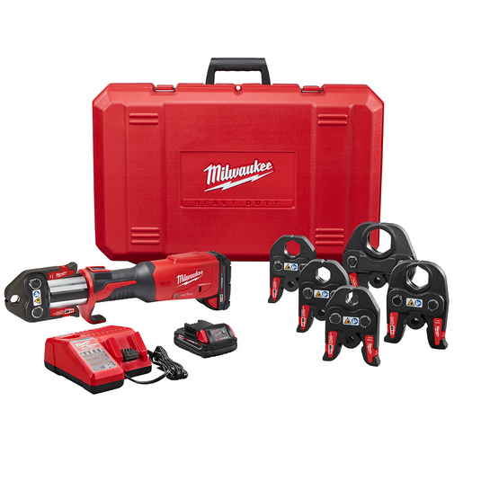 Milwaukee Tool M18 FORCE LOGIC Press Tool w/ ONE-KEY w/ 1/2""-2"" CTS Jaws