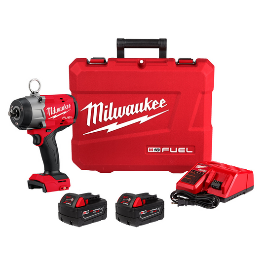 Milwaukee Tool M18 FUEL 1/2"" High Torque Impact Wrench w/ Pin Detent Kit
