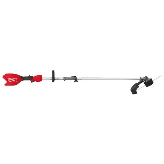 Milwaukee Tool M18 FUEL 18V 16 inch Brushless Cordless Battery Powered String Trimmer w/QUIK-LOK Attachment Capability & 8.0 Ah Battery