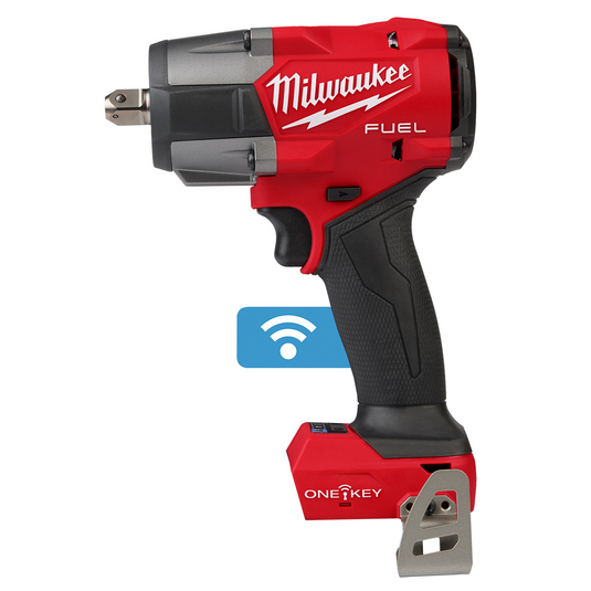 Milwaukee Tool M18 FUEL 1/2 Inch Controlled Mid-Torque Impact Wrench w/ TORQUE-SENSE; Pin Detent