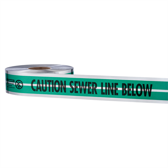 Milwaukee Tool 3X1000 Green Sewer Line 5Mil D-Tape 1Rl