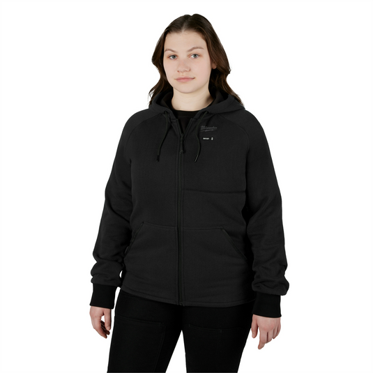 Milwaukee Tool M12 Black Heat Womens Hoodie Kit Xs