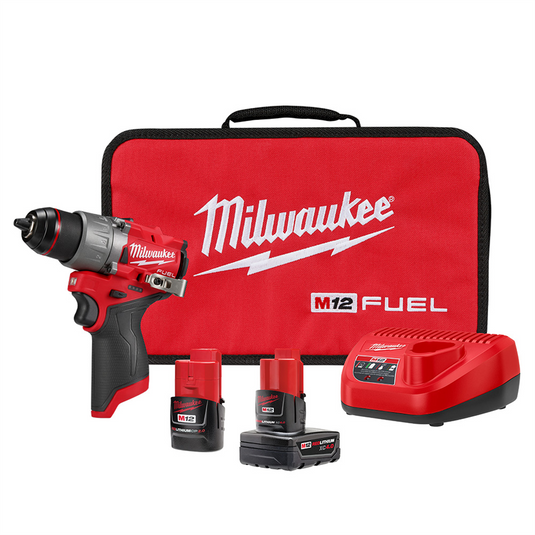 Milwaukee Tool M12 FUEL 1/2"" Drill/Driver Kit