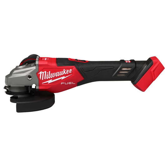 Milwaukee Tool M18 FUEL 4-1/2 Inch-6 Inch Braking Grinder; Slide Switch