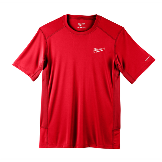 Milwaukee Tool WORKSKIN LIGHT SS SHIRT - RED XL