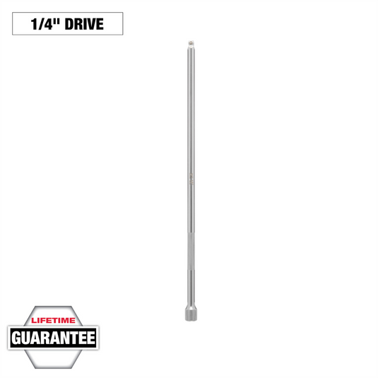 Milwaukee Tool 1/4"" Drive 12"" Wobble Extension