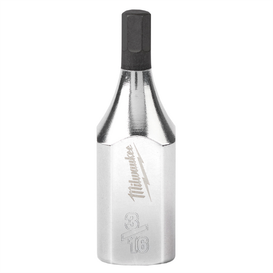 Milwaukee Tool 3/8"" Drive 3/16"" Hex Bit Socket