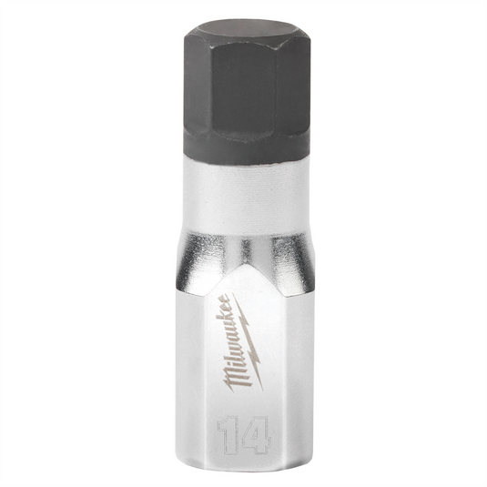 Milwaukee Tool 3/8"" Drive 14mm Hex Bit Socket