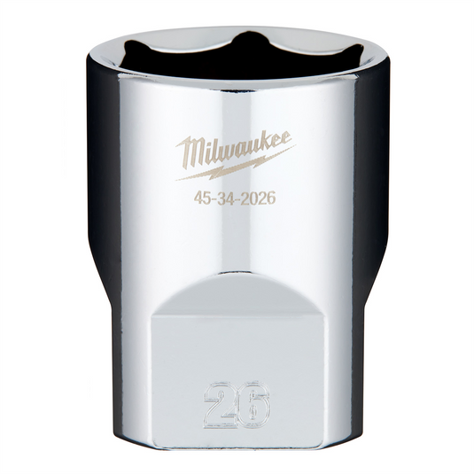 Milwaukee Tool 1/2"" Drive 26mm Socket