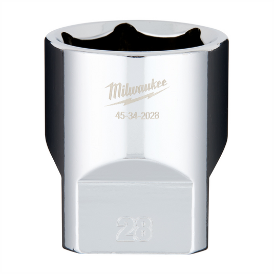 Milwaukee Tool 1/2"" Drive 28mm Socket