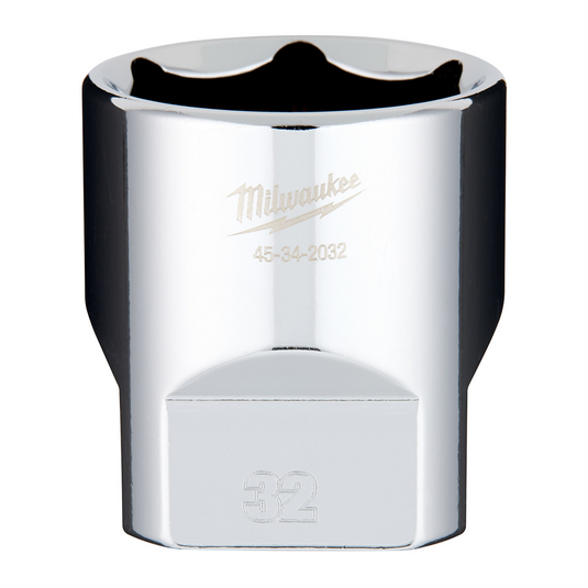 Milwaukee Tool 1/2"" Drive 32mm Socket