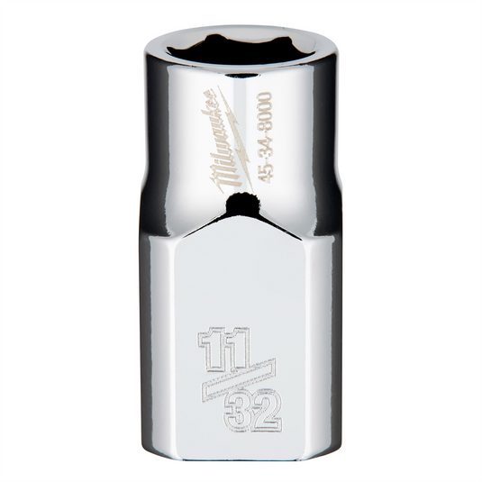 Milwaukee Tool 3/8"" Drive 11/32"" Socket