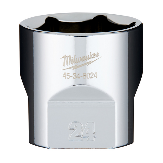 Milwaukee Tool 3/8"" Drive 24mm Socket