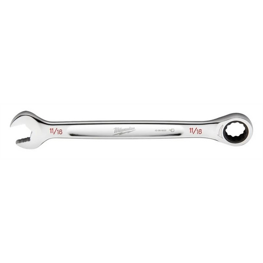 Milwaukee Tool 11/16"" SAE Ratcheting Combo Wrench