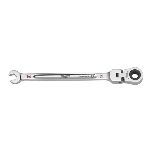 Milwaukee Tool 1/4"" Flex Head Ratcheting Combination Wrench