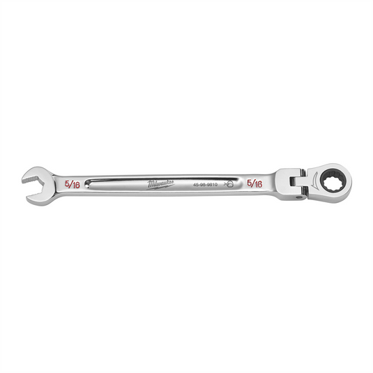 Milwaukee Tool 5/16"" Flex Head Ratcheting Combination Wrench