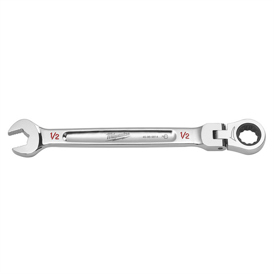 Milwaukee Tool 1/2"" Flex Head Ratcheting Combination Wrench