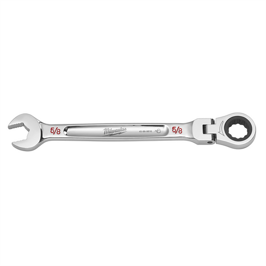 Milwaukee Tool 5/8"" Flex Head Ratcheting Combination Wrench