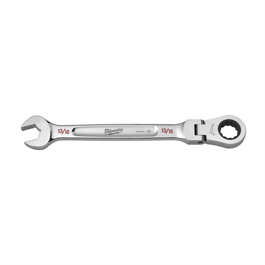 Milwaukee Tool 13/16"" Flex Head Ratcheting Combination Wrench