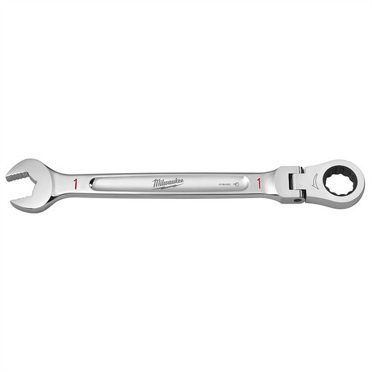 Milwaukee Tool 1"" Flex Head Ratcheting Combination Wrench